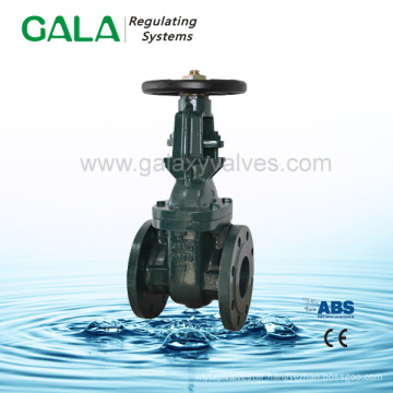 BS/ MSS metal seated os y dn500 rising stem cast iron gate valve with handwheel